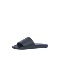 Mules plates à motif London check - Dark Blue