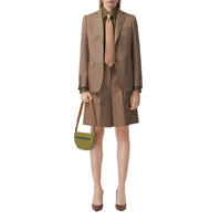 Veste tailleur en laine - Deep Taupe