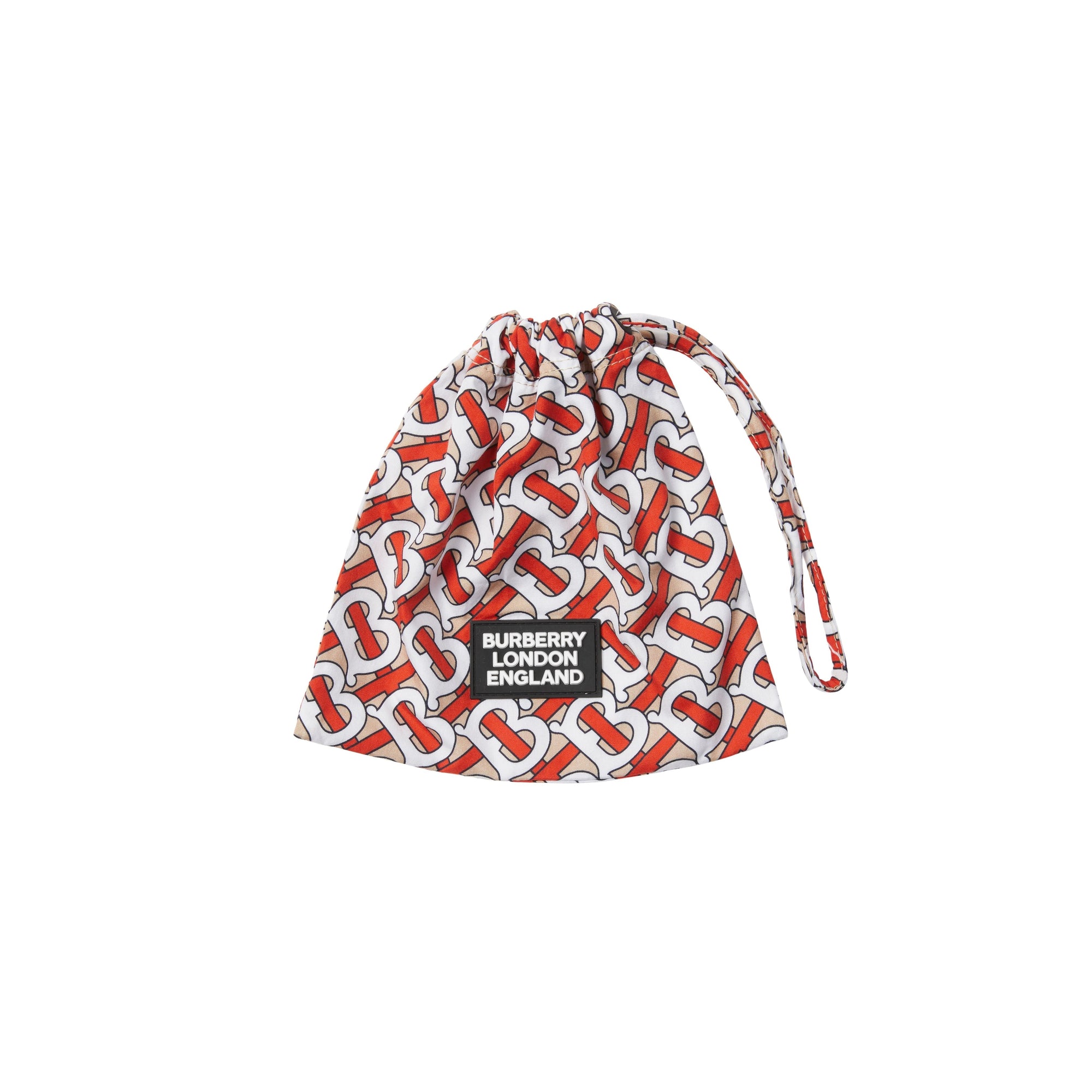 Masque sanitaire à motif monogramme - Vermillion Pattern