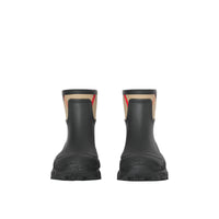 Bottes de pluie à motif House check Panel - Black & Archve Beige