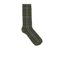 Chaussettes en coton et cachemire mélangés - Military Green
