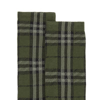 Chaussettes en coton et cachemire mélangés - Military Green