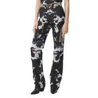 Pantalon cargo à imprimé camouflage - Honey