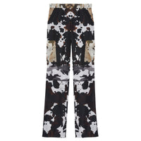 Pantalon cargo à imprimé camouflage - Honey