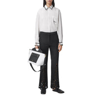 Chemise en crêpe de soie de Chine Horseferry - Natural White