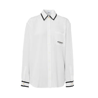 Chemise en crêpe de soie de Chine Horseferry - Natural White