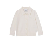 Cardigan en laine Monogram - Natural White