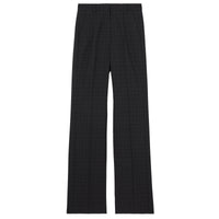 Pantalon tailleur en laine Check - Dark Charcoal Check