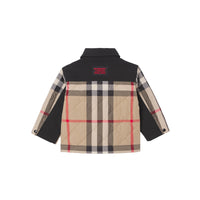 Veste matelassée à logo appliqué - Archive Beige Check