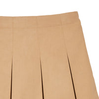 Jupe plissée à motif monogramme - Archive Beige