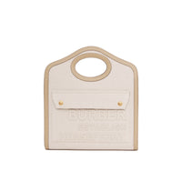 Mini sac Pocket en toile de lin et coton Horseferry - Ecru