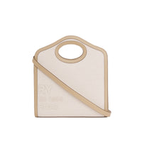 Mini sac Pocket en toile de lin et coton Horseferry - Ecru