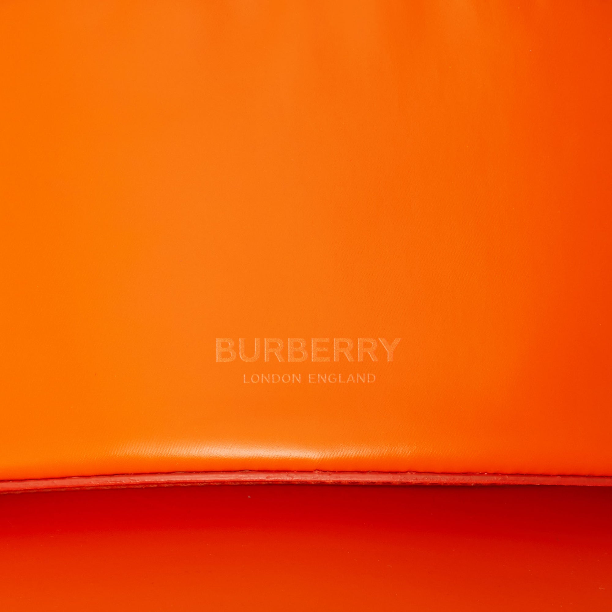 Visière en coton caoutchouté avec poche zippée amovible - Bright Orange