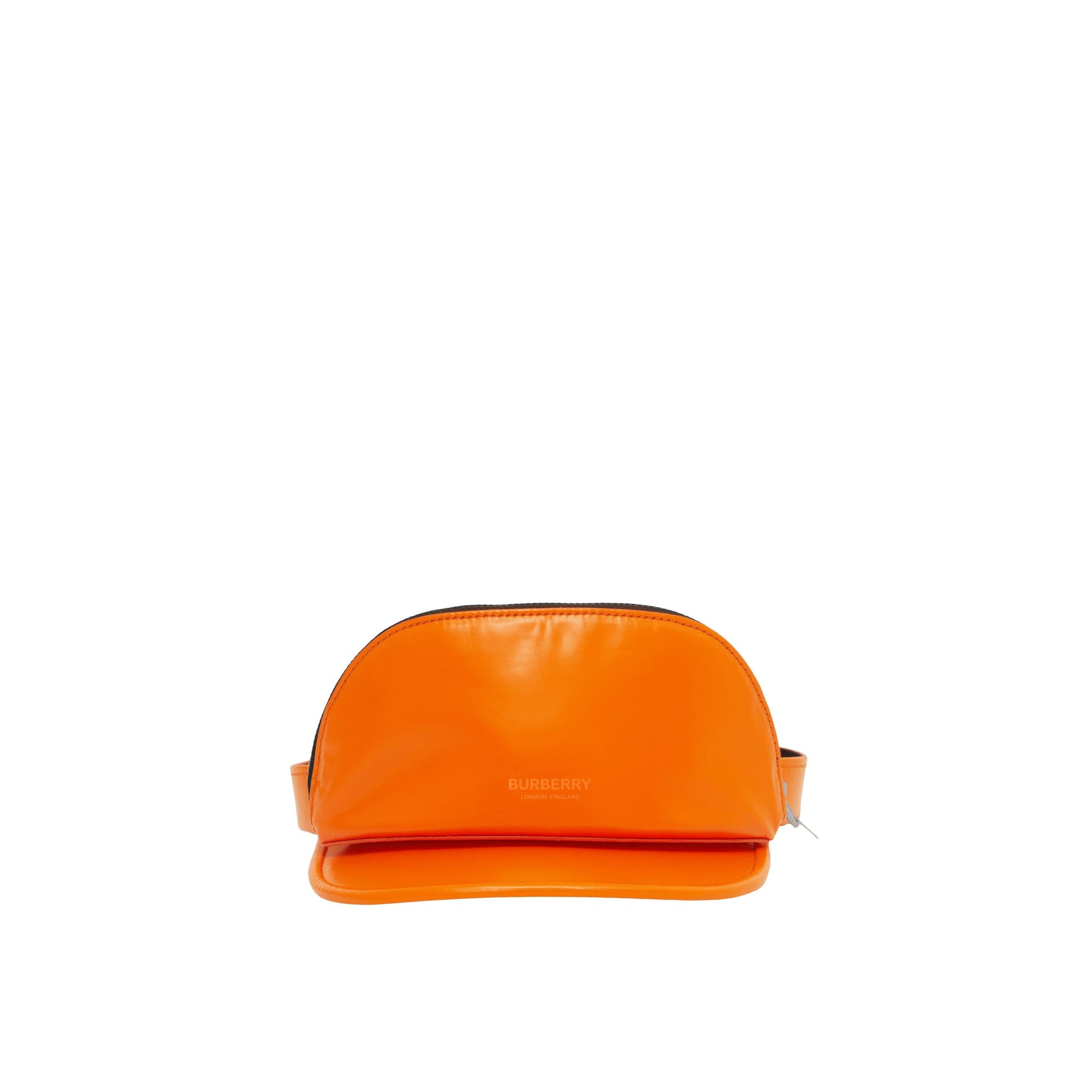Visière en coton caoutchouté avec poche zippée amovible - Bright Orange