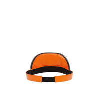 Visière en coton caoutchouté avec poche zippée amovible - Bright Orange