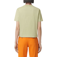 T-shirt en coton avec coordonnées géographiques - Mist Green