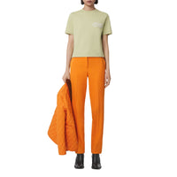 T-shirt en coton avec coordonnées géographiques - Mist Green