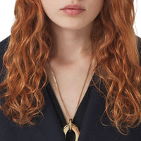 Manteau portefeuille ceinturé en cachemire double face - Navy Black