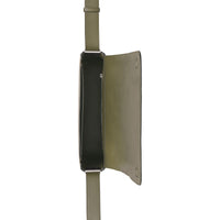 Petit sac Messenger en cuir grainé - Poplar Green & Black