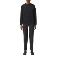 Sweat-shirt oversize en coton avec logo - Black