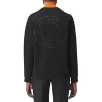 Sweat-shirt oversize en coton avec logo - Black