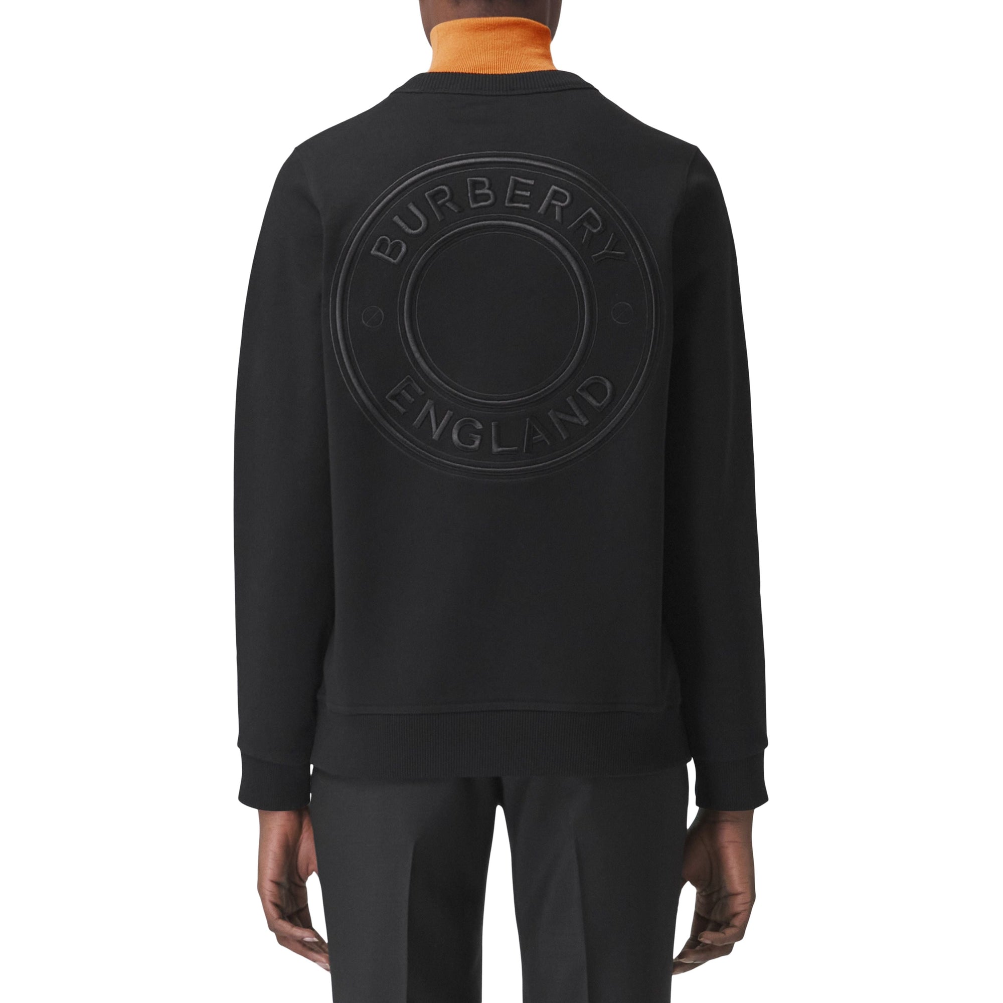 Sweat-shirt oversize en coton avec logo - Black