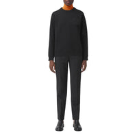 Sweat-shirt oversize en coton avec logo - Black