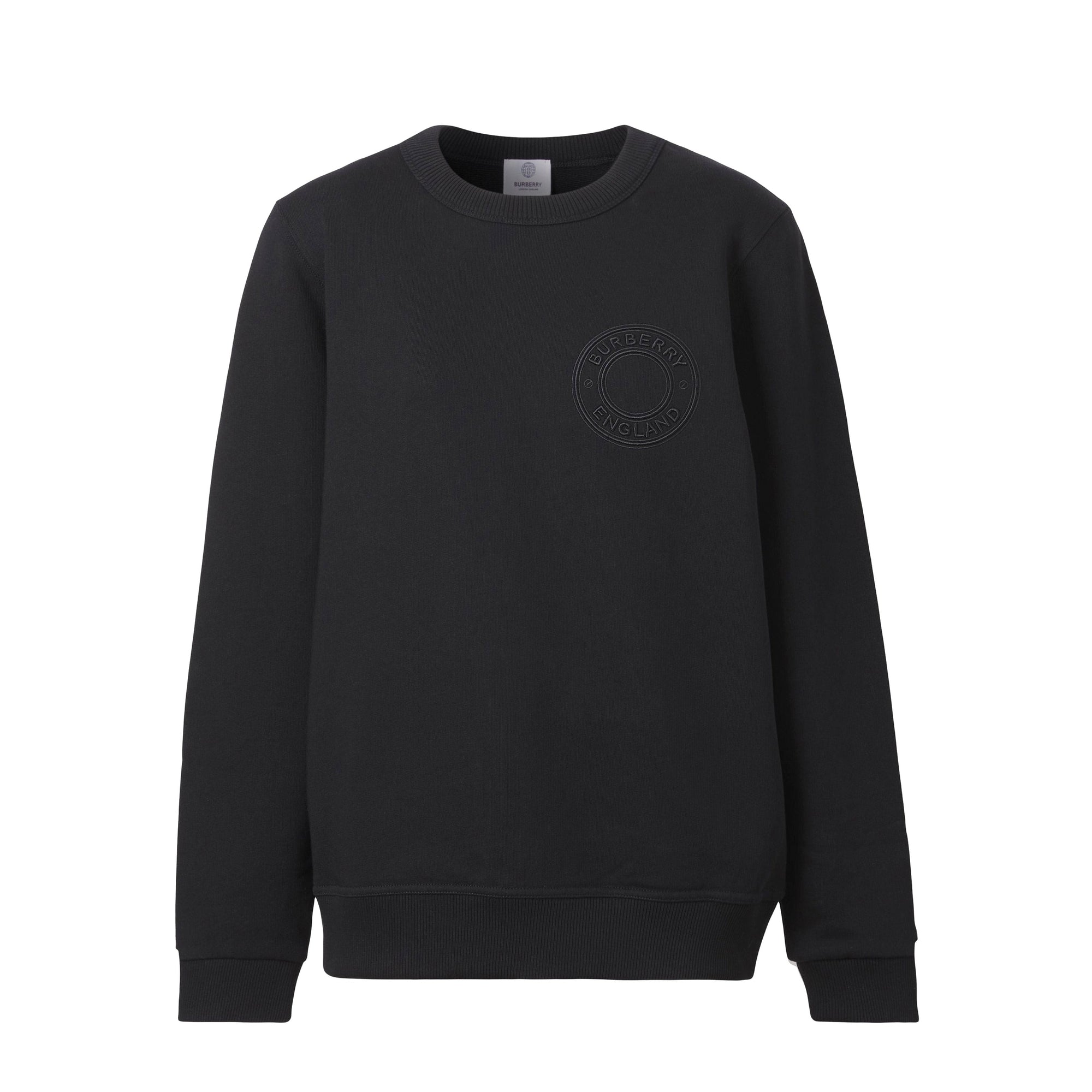 Sweat-shirt oversize en coton avec logo - Black