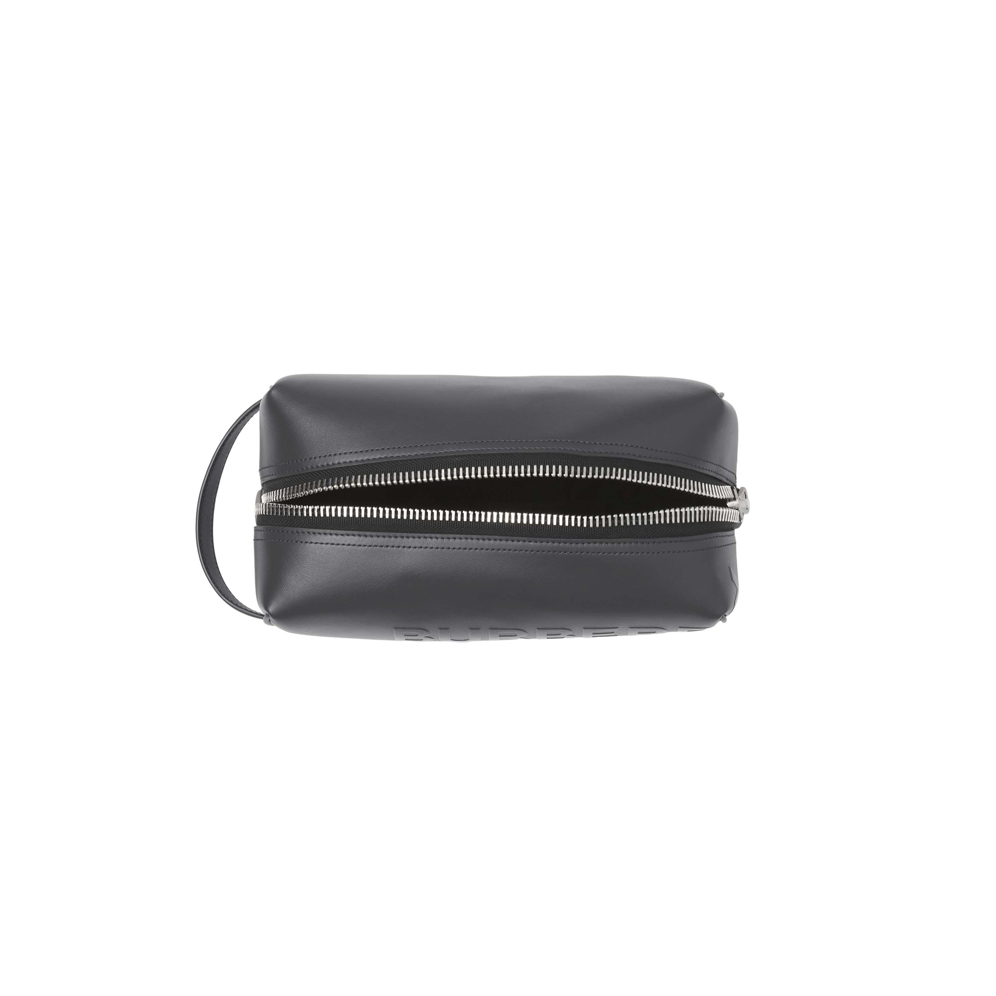 Sac pochette en cuir - Sepia Grey
