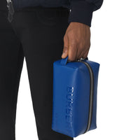 Trousse de voyage en cuir Horseferry - Midnight Navy