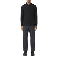 Polo à manches longues à motif Monogram - Black