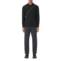 Polo à manches longues à motif Monogram - Black