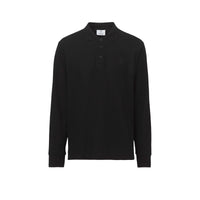 Polo à manches longues à motif Monogram - Black
