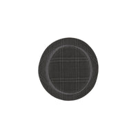 Bob en laine et cachemire à motif check - Charcoal Grey