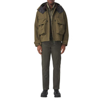 Pantalon de costume 7/8 - Military Green