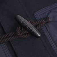 Duffle-coat en laine matelassé - Navy