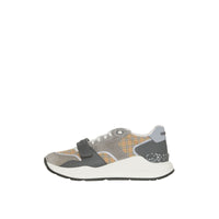Sneakers à motif check en cuir - Archive Beige & Grey