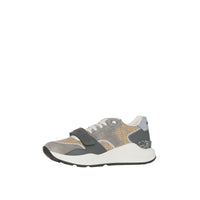 Sneakers à motif check en cuir - Archive Beige & Grey