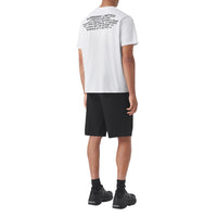T-shirt oversize en coton à coordonnées - White