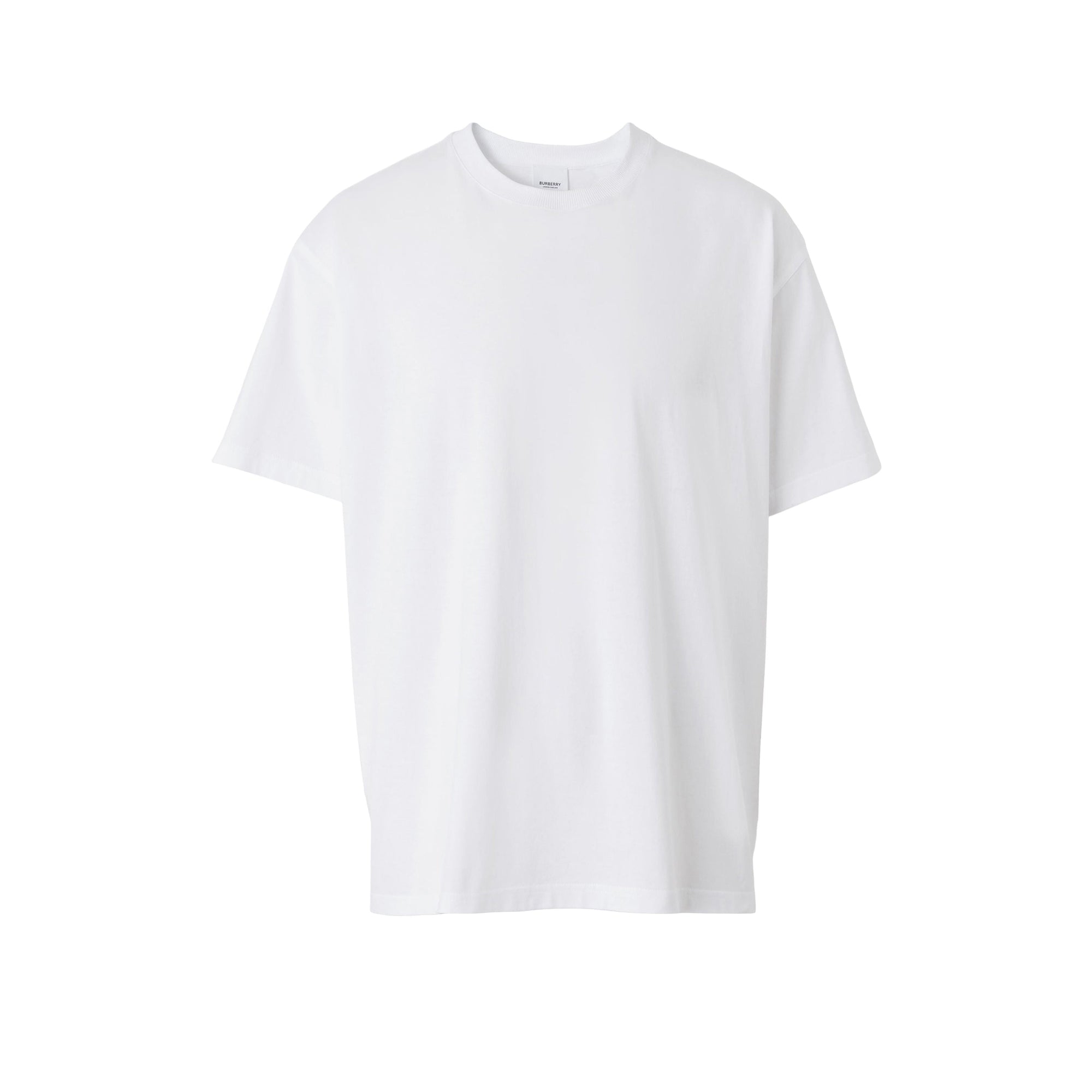 T-shirt oversize en coton à coordonnées - White