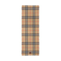 Écharpe en cachemire à motif check - Multi Archive Beige