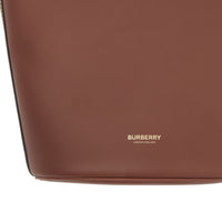 Petit sac seau Pocket en cuir - Tan