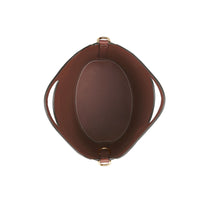 Petit sac seau Pocket en cuir - Tan