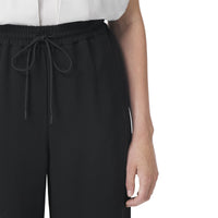 Pantalon ample sur mesure en viscose - Black