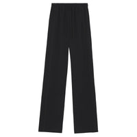 Pantalon ample sur mesure en viscose - Black