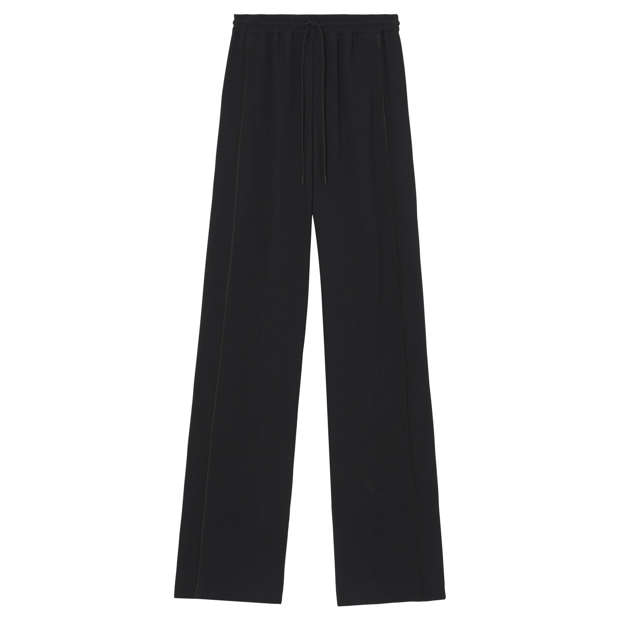 Pantalon ample sur mesure en viscose - Black