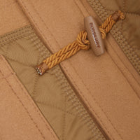 Duffle-coat pour bébé en laine matelassé - Timber Brown