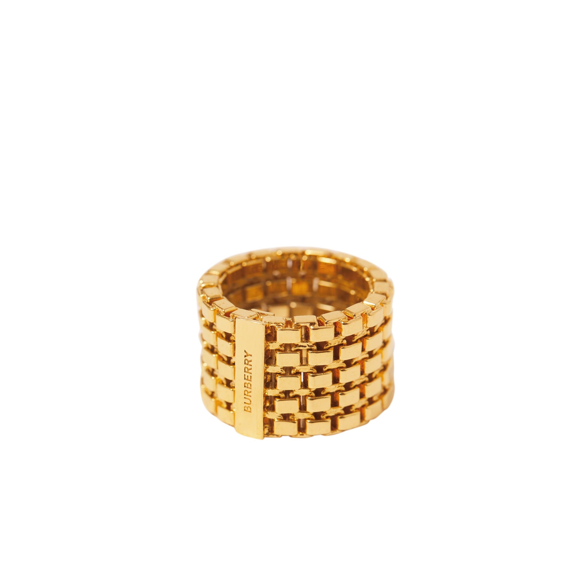 Bague à maillon plaquée or - Light Gold