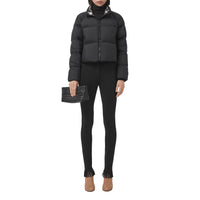 Legging stretch à franges - Black