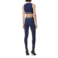 Legging en jersey stretch Monogram taille élastique - Deep Royal Blue